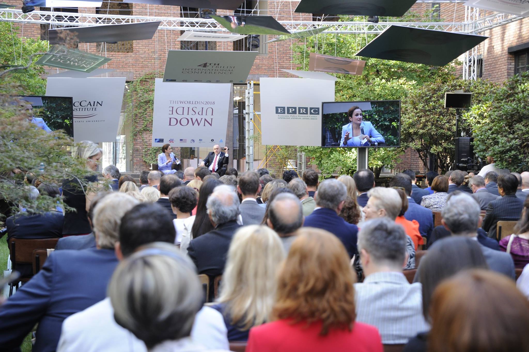 Tbilisi International Conference 2018 : World Upside Down Day 2- Panel 8: Conversation with the President